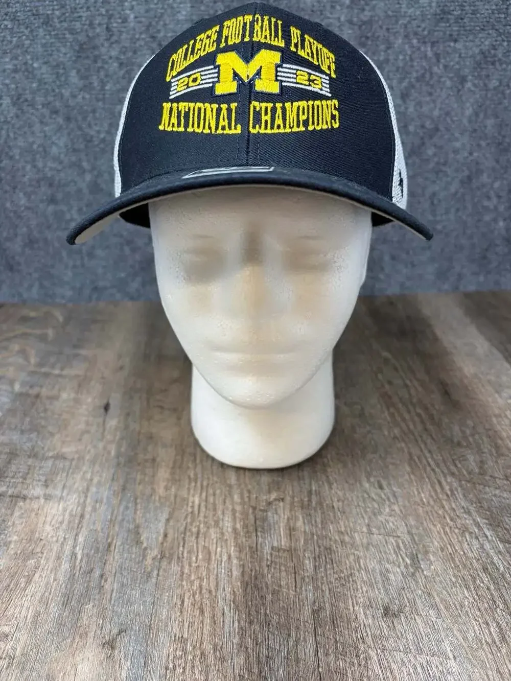 Michigan Wolverines '47 2023 Champions Trucker Snapback Adjustable Hat, New-tags